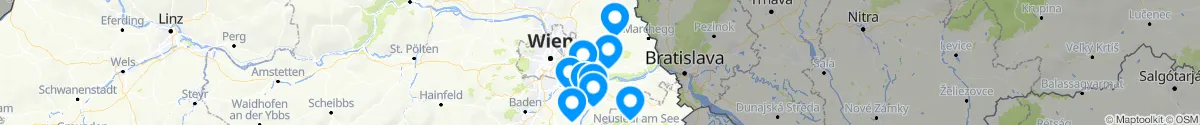 Map view for Pharmacies emergency services nearby Andlersdorf (Gänserndorf, Niederösterreich)